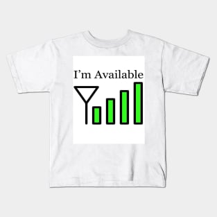 Signal Strength Kids T-Shirt